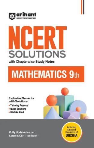 Arihant NCERT Solutions for Class 9th Mathematics with Chapterwise Study Notes